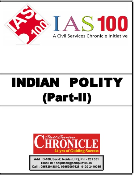 Chronicle IAS Academy Indian Polity Notes