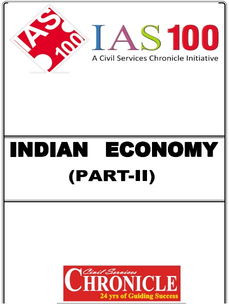 Chronicle IAS Academy indian Economy part 2