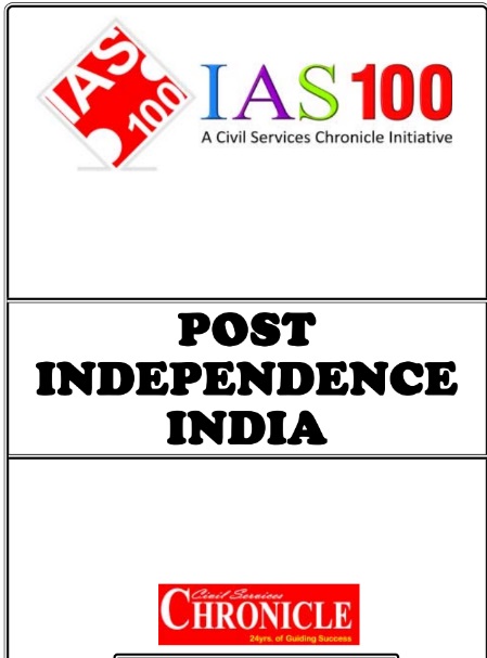 post independence india