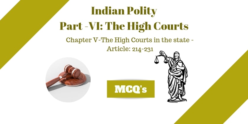 High Court MCQ